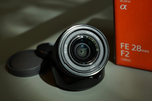 Obiettivo sony 28mm - obiettivo, f/2.0