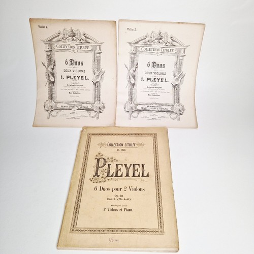 Pleyel duo per violini - pleyel, 6