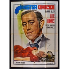 manifesto MISTER OMICIDI alec guinness dennis price robert hamer hobson M268