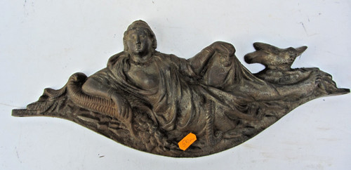 Vecchia piastra placca in - piastra,
