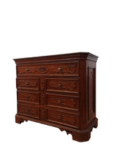 Canterano noce epoca XVIII sec -'700 - lombardo comò-cassettone