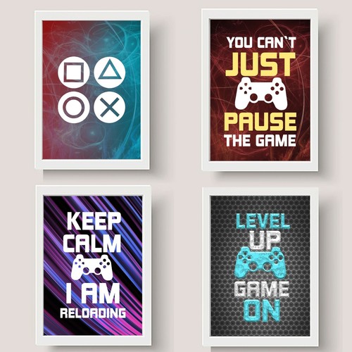 Poster stampe gioco - poster,