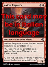 MTG AXIOM ENGRAVER FOIL EXC - CESELLATRICE DELL'ASSIOMA 120 - ONE - MAGIC