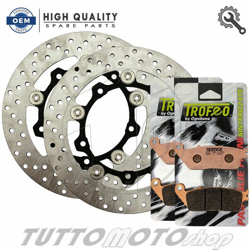Kit dischi freno ant - ant, +