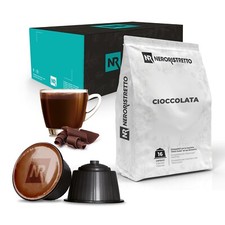 96 Cialde Capsule Cioccolata Compatibili Nescafé Dolce Gusto Neroristretto