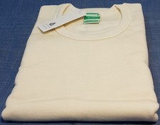 Maglia uomo manica lunga invernale   lana 80%  Madiva Capri   colore  bianco