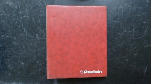 Poclain range manuale - poclain,