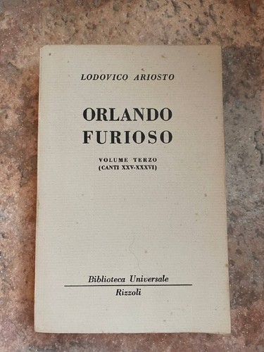 Lodovico ariosto orlando - ariosto,