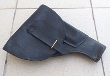 Fondina per Beretta M34 cuoio nero Milizia MVSN periodo 2gm