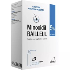 ⭐OFFERTA ⭐- MIN0XìDIL 5% Biorga/Bailleul Anticaduta, Capelli Più Folti in 3 Mesi