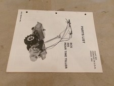 LISTA RICAMBI MOTOZAPPA