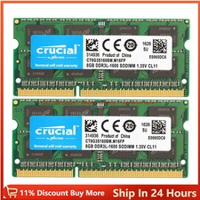 CRUCIAL DDR3L 8 GB 16 GB 32 GB