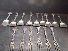 SET 15 CUCCHIAINI E FORCHETTE