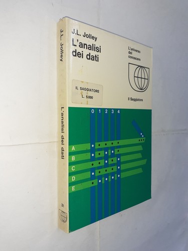 Analisi dei dati jolley - dei,