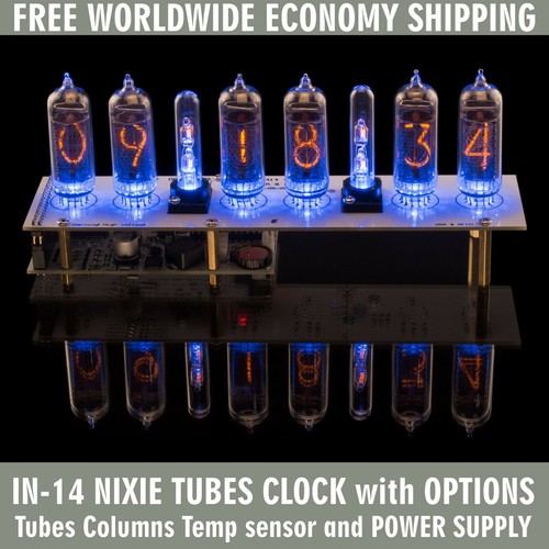 Nixie tubes clock tubi - in-14,
