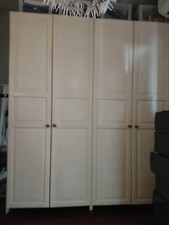 armadio a quattro ante color panna IKEA  cm200 larghezza x cm 238 altezza
