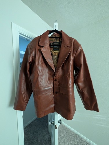 Blazer uomo vera - pelle, di