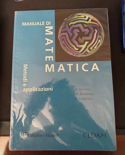 Manuale matematica metodi - matematica.,