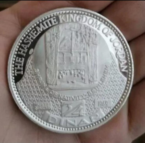 Giordania dinar 1969 - giordania,