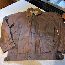 Giacca Belstaff Britton Dorset vintage taglia media marrone cotone cerato ottime condizioni 