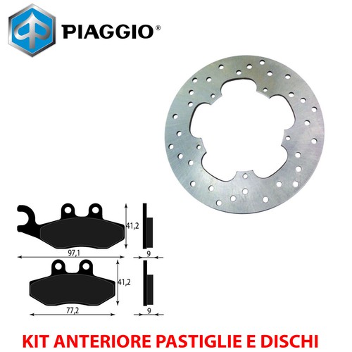 Kit freno pastiglie dischi - pastiglie,