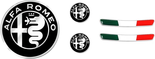 Alfa logos sticker kit - kit, +