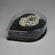 N798 BRACCIALE BRACCIALETTO OPS! OPS OPSOBJECTS ROCK SILICONE BIANCO + ZIRCONE 