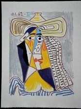 Superbe lithographie pablo - superbe,