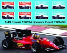 1/43 Decals ad Acqua per