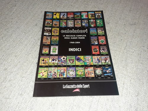 Album panini calciatori indici - album, panini-calciatori-indici