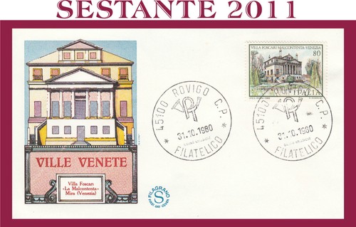 Italia fdc filagrano villa - fdc,