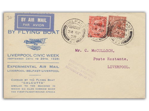 1928 belfast liverpool - -,