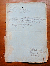 1712-Manoscritto del 13