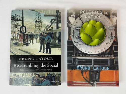 Bruno latour two books - books,