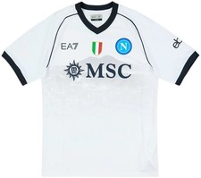 Maglia Napoli 2023-2024 Armani EA7 Away Authentic Football Shirt Originale