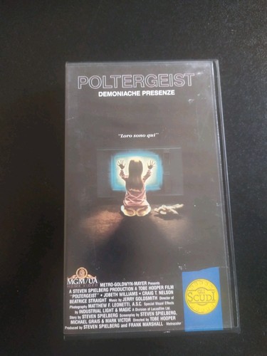 Vhs poltergeist steven - vhs, di