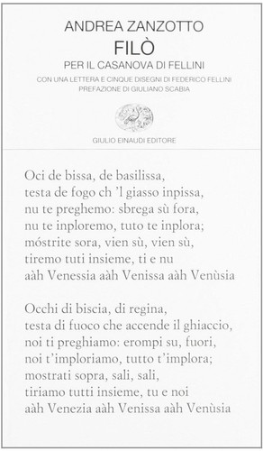 Libro andrea zanzotto - libro,
