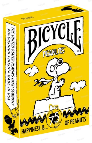 Carte gioco bicycle peanuts - da,