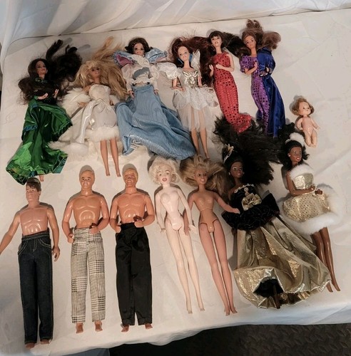 Lotto bambole barbie ken - lotto,