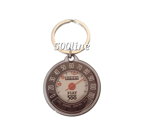 Fiat 500 speedometer round - fiat,