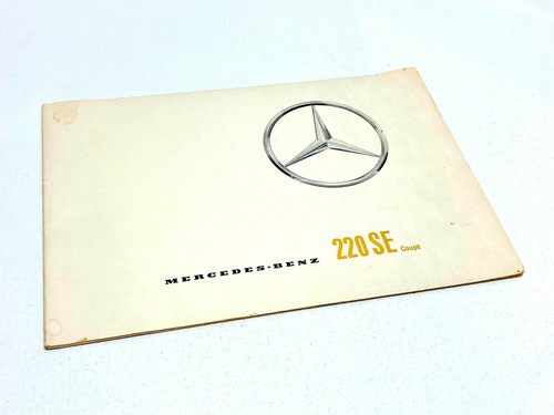 Brochure mercedes 220 - brochure,