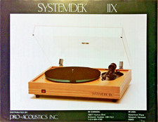 Brochure di vendita vintage SYSTEMDEK IIX foglio specifiche stampato in Canada