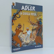 ADLER 4 LA GIUNGLA ROSSA FUMETTI ALBI AVVENTURA GAZZETTA 54 BD