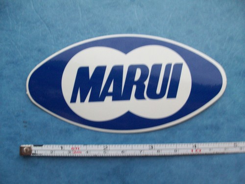 Vintage marui raro adesivo - vintage,