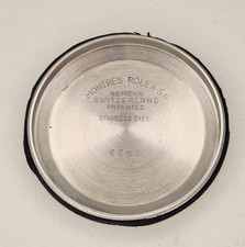 Fondello Rolex in acciaio ref