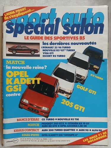 Sport auto 273 1984 - auto, 10/1984