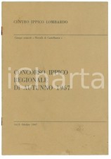 1967 MILANO Centro ippico