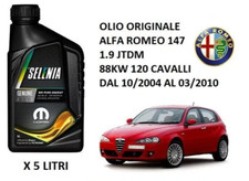 5 LT OLIO MOTORE ORIGINALE