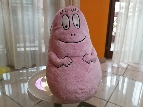 Peluche barbapapa rosa - barbapapa',