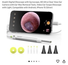 Otoscopio digitale con